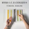 Álbum Magnético de Sucção 52 Cores 78 Cores 104 Cores Placa Acrílica Estilos de Cor Ferramentas de Impressão Ferramentas de Arte para Unhas Kit de Materiais