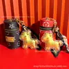 Pingente de Personagem Xiangyun Ma Fu Shuibeizuijin Mini Bolsa Cilindro Chaveiro Fabricante Venda Direta Pingente Pode Ser Personalizado para Atacado
