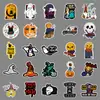 50 Peças Adesivos de Abóbora de Halloween Graffiti para Laptop Mala Motocicleta Carro Adesivos Decorativos Desenho Animado
