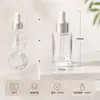 Botella de aceite esencial de 30 ml en stock, botella con gotero para sérum de cuidado de la piel, botella de vidrio para dispensar líquidos, botella con gotero para aceite esencial, botella dispensadora