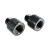 Piezas de Coche Modificadas Rosca Exterior 1/2-20 a Rosca Exterior 1/2-28 Adaptador Tornillo de Aleación de Aluminio para Filtro de Aceite de Temperatura de Horno
