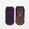 Calcetines de Piso para Niños, Antideslizantes, Calcetines Familiares de Educación Temprana para Bebés y Niños Pequeños, Calcetines para Parque de Atracciones y Trampolín, Calcetines Deportivos para Adultos y Yoga
