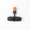 Aspersor micro atomizado de exportación simple antiguo + Te de boca plana con bloqueo capilar 8/12 ajustable y cerrable para enfriamiento y humidificación