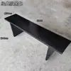 Banco de Bodas al Aire Libre Banco de Troncos Taburete Banco Largo Banco para Olla Caliente Mesa de Comedor Banco Largo Banco de Práctica