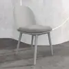 Silla de Comedor de Plástico Simple Personalizada para Uso Doméstico con Respaldo Engrosado, Asiento Cómodo, Adecuada para Dormitorio, Comedor, Recibir Invitados, Silla Antideslizante