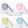 Nueva Bolsa Cosmética Portátil de Silicona para Estudiantes Mujeres Bolsa Portátil de Gran Capacidad para Teléfono Móvil Bolsa Ovalada de Almacenamiento Billetera