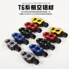 Adequado para pedal de liga de alumínio modificado para motocicleta tipo straddle, pedal traseiro, pedal antiderrapante, pedal de metal para carro masculino
