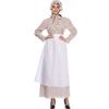 M-XL Comercio Exterior Europeo y Americano Adulto Halloween Cuento de Hadas Abuela Lobo Disfraz Cosplay Atuendo Talla Grande Disfraz de Escenario