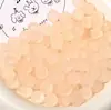 Pulseira de contas redondas com textura de borracha acrílica, contas soltas para pulseira artesanal DIY, colar e acessórios de joalheria