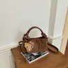 Bolso único en forma de media luna, nueva moda 2026, bolso minimalista para debajo del brazo, diseño plisado, bolso de hombro estilo coreano, bolso cruzado