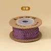 Pulsera Trenzada de Cuerda de Hilo de Algodón Retorcido a Mano Hilo de Borla Resistente al Desgaste Joyería Hecha a Mano DIY Accesorios Cuerda de Algodón Trenzada Manualidades Hilo Venta al por Mayor