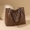Bolso de Mano Tejido de Gran Capacidad de Moda con Textura para Mujer, Nuevo Bolso Cruzado de PU de Nicho para Viajes Diarios, Bolso Tote para Mujer