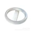 Transmisión en vivo de producto: Pulsera natural de alta calidad, color blanco hielo, para niña, calcedonia blanca, calidad de joyería física, regalo perfecto para una novia