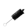 Cepillo limpiador para válvula dispensadora de pegamento, mango largo de acero inoxidable con cerdas de nailon endurecido, cepillo para canal de flujo de válvula dispensadora de pegamento, varios cepillos limpiadores de válvulas de pegamento