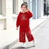 Novedades 2026 Ropa de Otoño e Invierno para Niñas, Conjuntos de Moda con Forro de Felpa, Sudaderas de Invierno para Bebés, Ropa para Bebés y Niños, Moda al por Mayor
