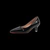 Zapatos de Punta Tacón de Aguja para Mujer 2022 Nuevos Tacones Altos Zapatos de Trabajo para Mujer Boca Baja Sencillos Microfibra Viscosa
