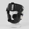 Capacete Sanda máscara removível espessado protetor capacete de luta adulto equipamento de proteção artes marciais cobertura de cabeça boxe