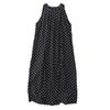 Vestido Chaleco Casual de Lunares sin Mangas con Cuello Halter 2025 Falda Larga para Mujer Estilo Old Money Color Claro Nápoles