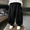 Pantalones de Primavera y Otoño para Niños 2026 Nuevo Estilo Pantalones Deportivos Casuales para Niños Pantalones Rectos de Moda para Bebé