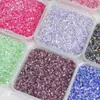 Joias para nail art gota de cânhamo fluida areia movediça enchimento de minério triturado cristal mágico irregular cascalho material para armadura