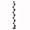 Codo de PVC Negro Tubería de Suministro de Agua Caja de Giro en T Filtro Inferior para Acuario Accesorios de Drenaje Conector de Entrada/Salida de Agua Antiderrames
