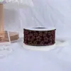 Cinta Floral de Algodón con Flor de Camelia en Relieve Cinta Floral Cinta para Empaquetar Ramo de Flores Cinta Hecha a Mano Lazo DIY