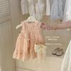 Vestidos de Verano de Moda para Niñas, Elegantes Vestidos de Princesa para Niñas Pequeñas, Nuevos Modelos 2025 para Bebés Niñas, Venta al por Mayor y Dropshipping