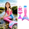 Cauda de Sereia Infantil Menina Dividida Roupas de Fonte Termal Meninas Bebê Vestido de Princesa 2026 Roupa de Banho