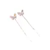 Pendientes de Mariposa de Zirconia Colorida de Temperamento para Mujer Verano Diseño de Nicho Pendientes de Lujo Ligero Pendientes Nuevos de Moda para Mujer