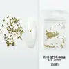 Decoraciones Mini Clavos Remache para Uñas, Versátiles Formas 3D Ovaladas, Triangulares y Romboidales, Populares Accesorios Metálicos de Aleación para Uñas DIY
