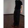 Pantalones de Lino de Pierna Ancha Estilo Old Money Cleanfit, Caída y Sensación de Alta Gama, Pantalones Casuales de Verano Finos de Pierna Recta para Hombre