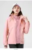 Chaqueta Exterior Camel para Hombre Tres en Uno de Terciopelo Extraíble Gruesa Impermeable para Pareja Traje de Montañismo Otoño e Invierno para Mujer