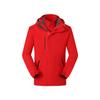 Chaqueta con capucha gruesa desmontable tres en uno, personalizable, para viajes de empresa, ropa de trabajo, moda deportiva, personalización de marca.