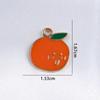 Colgante de Fruta de Aleación con Goteo de Aceite Mixto Accesorios DIY Pulsera Aretes Accesorios Colgante Cereza Fresa Piña