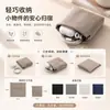 Estuche para Auriculares, Bolsa de Almacenamiento para Cables de Datos, Estuche de Cuero, Cuero PU, Joyería de Perlas, Lápiz Labial, Cierre Automático de Primavera Bolso Dorado