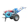 Tractor pequeño de operación manual 8-30 caballos de fuerza cultivador doméstico tractor multifuncional para uso tanto en tierra húmeda como seca rotocultivador