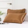 Funda de almohada de ratán de hielo Funda de almohada de ratán Esterilla para almohada de verano Antideslizante Individual Estudiante Adulto Transpirable Funda de almohada No contiene núcleo