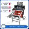 Máquina de entalhe de painel de favo de mel totalmente automática Máquina de fresagem de painel de favo de mel composto Máquina de remoção de núcleo de favo de mel de alumínio alternativo