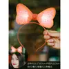 Accesorios para el Cabello de Halloween Transfronterizos Diadema Calabaza Murciélago Araña Sombrero de Mago Diadema de Malla Puesto del Mercado Nocturno Diadema Luminosa