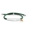 Pulseira Personalizada Publicidade Transfronteiriça Logo Personalizado Arco-Íris Multicolorido Presente de Feriado Pulseira Trançada Gravada em Aço Titânio