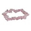 Pulsera de Cristal Rosa Gelatina Malgache Natural, Joyería de Grava de Cristal Rosa, Pulsera de Estilo Lindo, Superventas Transfronterizo