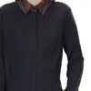 Camisa Base de Polar de Doble Cara con Cuello de Solapa a Cuadros, Tendencia y Moda, Nueva para Otoño e Invierno 2025, para Reducir la Edad