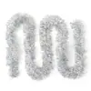 Fita canelada decorativa de 1,9m para festas, decorações de casamento, decoração de parede de fundo, Natal para comércio exterior