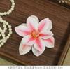 Cabeza de Flor de Magnolia Grande, Flor Artificial, Pasador Decorativo Hecho a Mano para DIY, Accesorios para Ramillete, Decoración de Pastel de Recuerdo