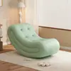 Silla Lunar que se puede usar para acostarse y dormir, Sofá Perezoso, Silla para Dormir, Mecedora para Balcón de Sala de Estar, Sillón Reclinable, Silla para Siesta, Silla de Ocio para Dormitorio