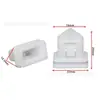 Adequado para Saia Lateral de Porta de Carro Volvo S406080Xc6090 Moldura de Soleira Plástico Fixo Decorativo