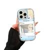 Funda de teléfono móvil Princess Elsa Adecuada para Apple 17 Iphone15Promax Espejo Crema 14/13 Dibujos Animados 12