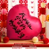 Decoración de Habitación de Boda Accesorios para Fotos Diseño de Fiesta de Compromiso Globos de Corazón Gigantes de Papel de Aluminio para Boda Juego de Pared de Fondo para Boda