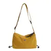 Bolsa Transversal Casual para Mulheres 2026 Nova Coleção Primavera e Verão Alça Larga Versátil Bolsa de Lona Grande Capacidade Bolsa de Ombro para o Dia a Dia