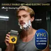 Barbeador Elétrico Recíproco de Novo Produto Transfronteiriço Lâmina de Barba Masculina Recarregável para Uso Doméstico Aparador de Barba Barbeador Portátil